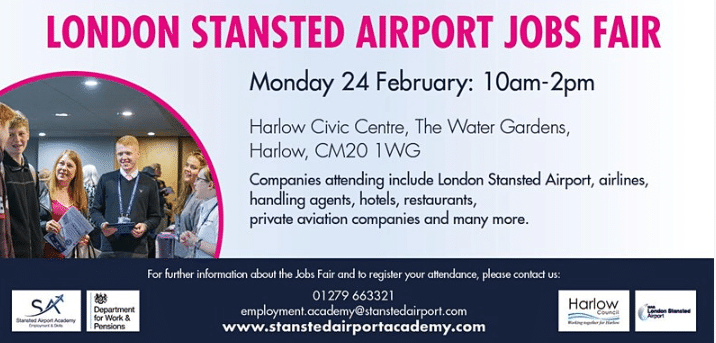 Stansted airport jobs fair 2013
